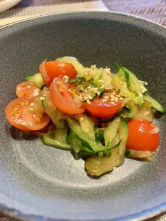ザーサイ&トマトとキュウリの中華サラダ-レシピのメイン写真