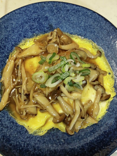 簡単美味しい☆豆腐の卵ときのこの餡かけ♪-レシピのメイン写真