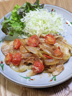 豚肉のトマトみそ生姜焼き-レシピのメイン写真