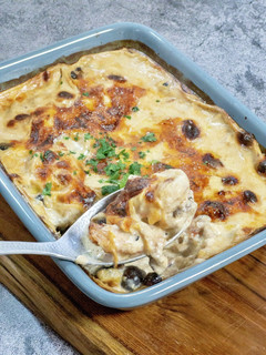 エビとしめじの全粒粉グラタン-レシピのメイン写真