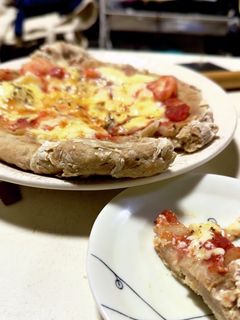 簡単!全粒粉エビマヨピザ♪-レシピのメイン写真