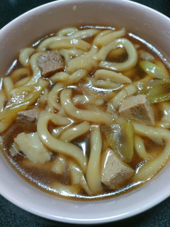 角煮の残り汁で簡単煮込みうどん-レシピのメイン写真