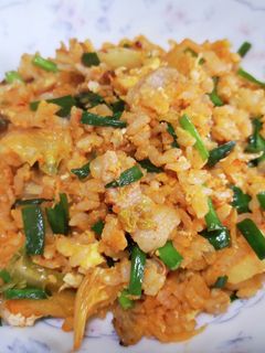 フワフワ豚キムチチャーハン-レシピのメイン写真