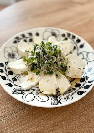 白ワインに合うネギしらすモッツァレラ-レシピのメイン写真