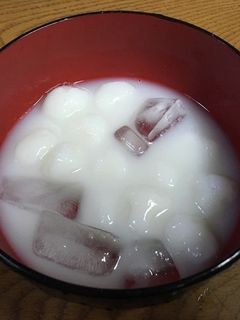 甘酒白玉-レシピのメイン写真