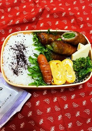 2023.1.28.スナップ肉巻き弁当-レシピのメイン写真