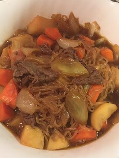 水の代わりに日本酒で作る肉じゃが 水なし-レシピのメイン写真