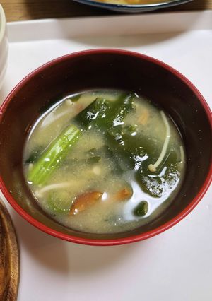 昨日のお味噌汁4(ずぼら)-レシピのメイン写真