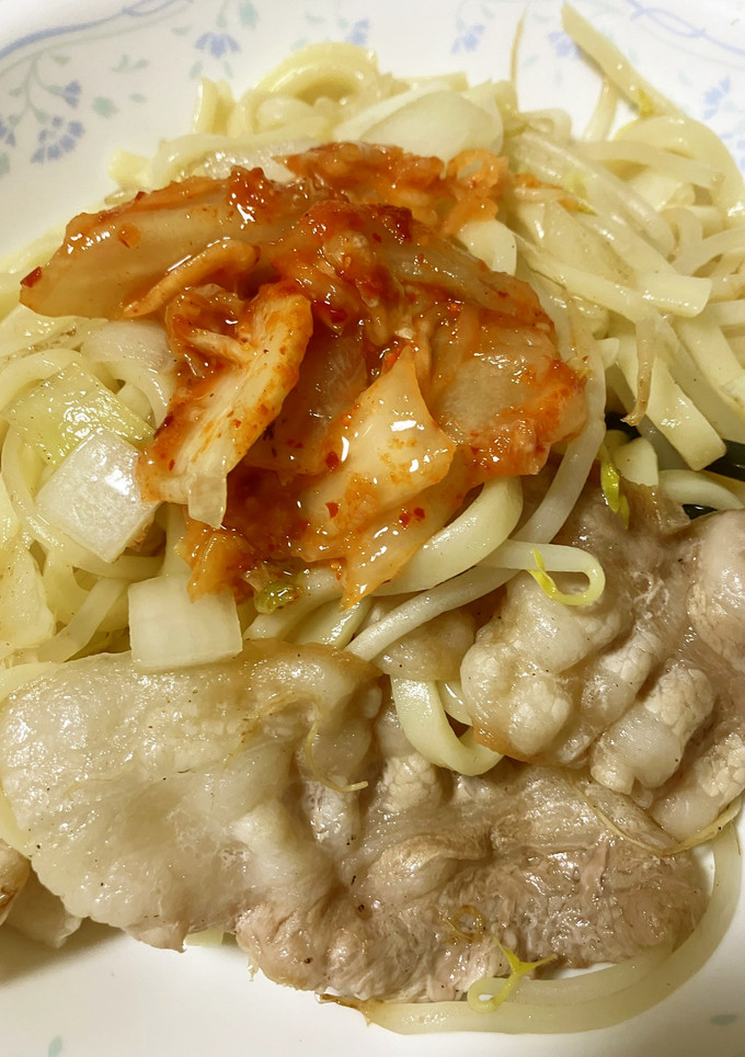 簡単　焼うどん-レシピのメイン写真