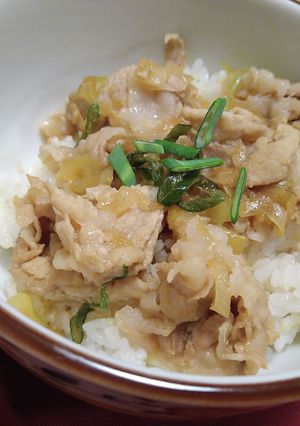 パパっと!!✥豚丼✥しょうが汁入り~-レシピのメイン写真