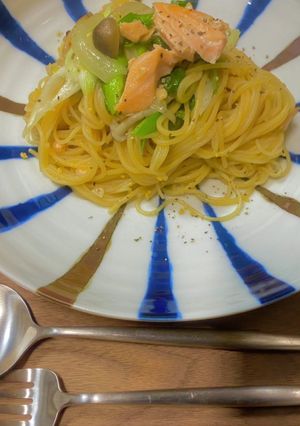ネギ好きのための、罪なき和風パスタ-レシピのメイン写真