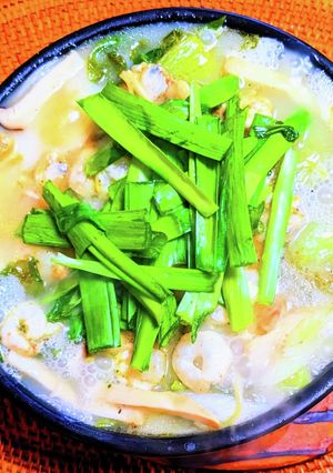 シーフード餅白菜鍋-レシピのメイン写真