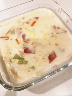 ホットクックでクリームスープ-レシピのメイン写真