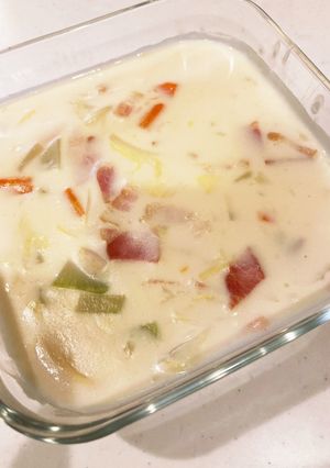 ホットクックでクリームスープ-レシピのメイン写真