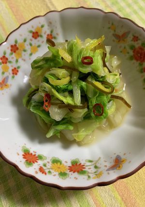 柚子入りカンタン白菜漬け♪-レシピのメイン写真