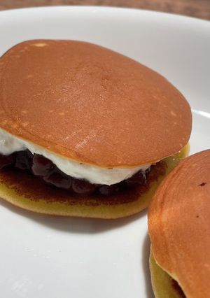 あんバターどら焼き-レシピのメイン写真