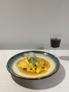 しらすとネギ、カブ菜ご飯の天津飯-レシピのメイン写真