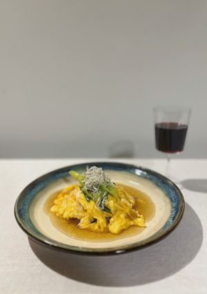 しらすとネギ、カブ菜ご飯の天津飯-レシピのメイン写真