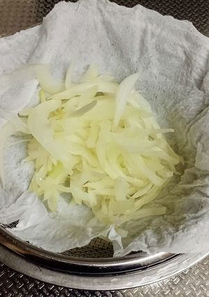 簡単玉ねぎの水きり　スライス/みじん切り-レシピのメイン写真
