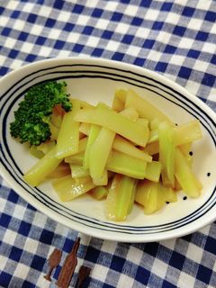 ブロッコリーの茎の和え物-レシピのメイン写真