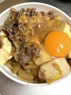 乗っけちゃえ☆ 〜すき焼き丼〜-レシピのメイン写真