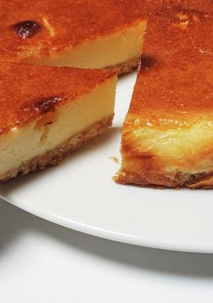 皆に喜ばれるベイクドチーズケーキやみつき-レシピのメイン写真