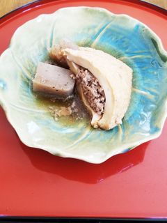 厚揚げの挽肉挟み煮-レシピのメイン写真
