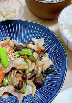 豚バラの中華風野菜炒め-レシピのメイン写真