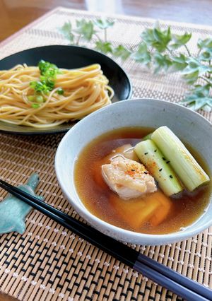 【ZENBヌードル】簡単★鶏ねぎつけ麺-レシピのメイン写真