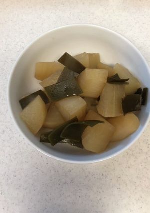 昆布のだいこん煮しめ-レシピのメイン写真
