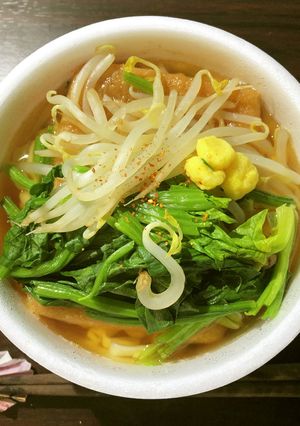 カップラーメンでも野菜をとる方法-レシピのメイン写真