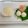 大根おろしでアート クッキーの型を使って