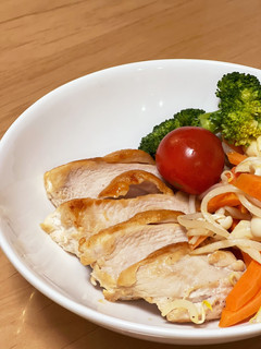 鶏むねのソテー(調理実習)-レシピのメイン写真