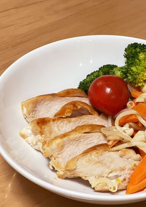 鶏むねのソテー（調理実習）-レシピのメイン写真