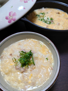 簡単☆お手軽肉味噌チーズおじや♩-レシピのメイン写真