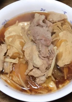 切って火にかけるだけ 肉豆腐-レシピのメイン写真