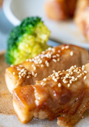 甘辛・高野豆腐の豚肉巻き♪-レシピのメイン写真