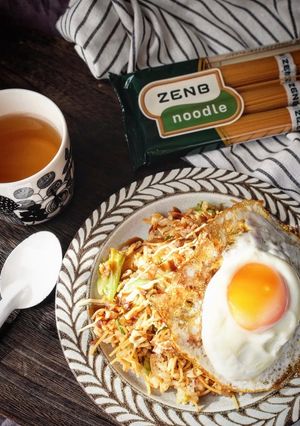 罪悪感の減るそばメシ♪-レシピのメイン写真