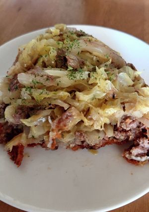 重ね焼きハンバーグ-レシピのメイン写真
