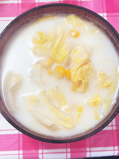 白菜のあったかミルクスープ-レシピのメイン写真