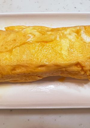 白トリュフ香る白だし醤油の玉子焼き-レシピのメイン写真