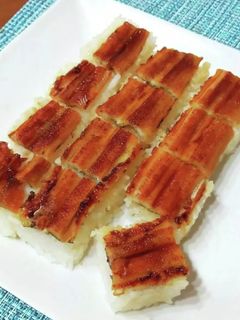 穴子の押し寿司 《超減塩すし飯》-レシピのメイン写真