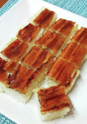 穴子の押し寿司 《超減塩すし飯》-レシピのメイン写真