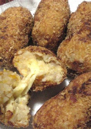 エコ料理4 残りの肉じゃがでコロッケ-レシピのメイン写真