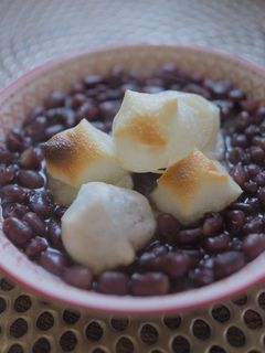 小豆から おこげもち ぜんざい-レシピのメイン写真