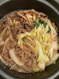 甘酒ですき焼き-レシピのメイン写真