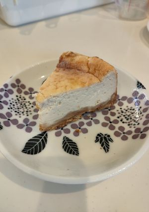 水切りヨーグルトであっさりチーズケーキ-レシピのメイン写真