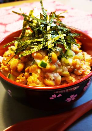 麹パワー♡納豆ときゅうりの食べる塩麹甘酒-レシピのメイン写真