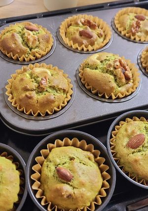 抹茶カップケーキ-レシピのメイン写真