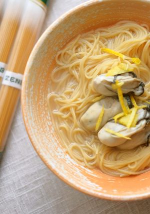 ZENBヌードルで牡蠣ラーメン-レシピのメイン写真